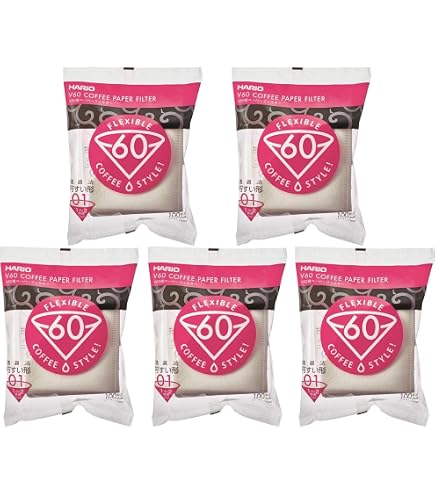 (未使用･未開封品)　HARIO(ハリオ)　V60用ペーパーフィルター 03W 100枚　VCF-03-100W　10個セット 0pbj0lf Amazon.co.jp: ハリオ 純正品 VCF-03-100M ペーパーフィルター 03