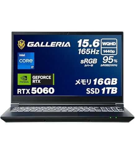 Amazon.co.jp: ガレリア クリエイターノートPC GALLERIA DL7C-IG-C4