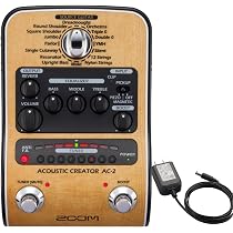 Amazon.co.jp: ZOOM(ズーム)AC-2 アコースティックギター用プリアンプ