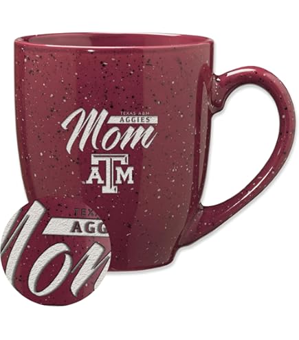 Rico Industries NCAA Texas A&M Aggies Dad Alternate 16 oz Team Color Laser  Engraved Speckled Ceramic Coffee Mug : Amazon.com.au: Sports, Fitness &  Outdoors