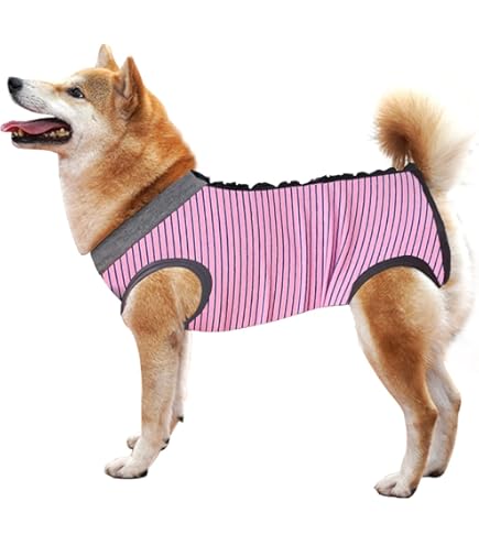 Amazon | 術後服 犬用 服 術後ウェア 保護服 犬介護服 傷口保護 傷舐め