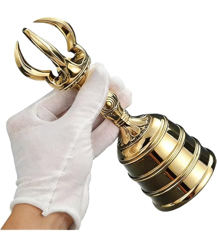 Amazon｜持鈴 じれい 五鈷鈴 金剛鈴 (大(13.5cm))｜仏具・神具