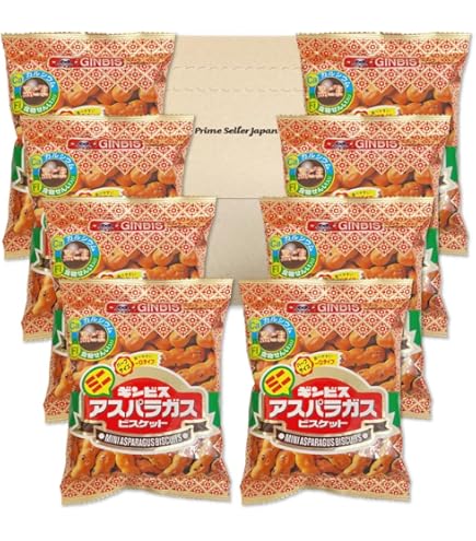 Amazon.co.jp: ギンビス アスパラガス 6本×12個 : 食品・飲料・お酒