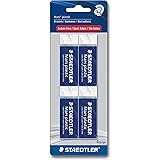 Staedtler Marsプラスチック消しゴム 4個セット (52650BK4) 1 PACK