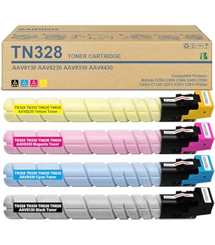 Amazon.co.jp: ORWETO TN328 ブラックトナーカートリッジ コニカ