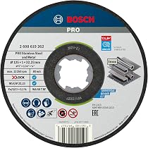 Amazon.co.jp: Bosch X-Lock Diamond Metal Wheel (φ4.9 inches (125
