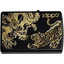 Amazon.co.jp: ZIPPO ジッポー 龍 虎 龍虎 和柄 かっこいい プレゼント