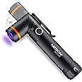UV Flashlight,NICRON N72-UV 800LM White Light, Freely Switch Between White Light and UV Light Detector for Dog Urine, Wet Sta