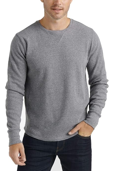 Lucky Brand Men's Long Sleeve Crew Neck 