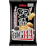 カルビー 堅あげポテトBIGブラックペッパー 144g×12袋 大容量 たっぷり パーティー おやつ おつまみ