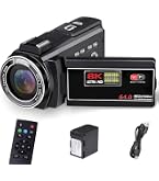 ビデオカメラ4KYouTubeカメラvlogカメラUltraHD Amazon | ビデオカメラ 4K録画 8000万画素 YouTubeカメラ 3.0インチIPS