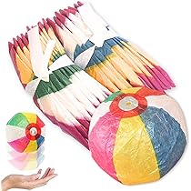 Amazon | 【 嬉しい 縁日 用品 】紙風船 × 25個 セット 〈 破れにくい