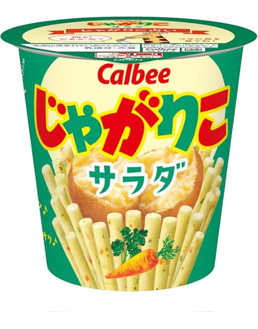Amazon.co.jp: カルビー じゃがりこ サラダ味 57g × 12個+ lollo