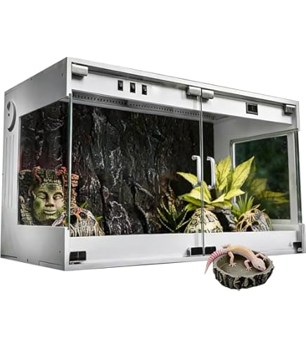 Amazon | Lapakey 木製爬虫類 ケージ 60cm ハリネズミ ケージ 多機能