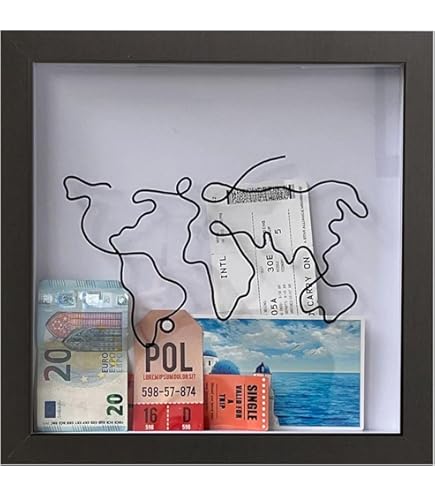 Amazon.co.jp: アドベンチャーアーカイブボックスフレーム世界地図