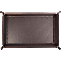 Amazon｜[HIGH FIVE] 正方形 レザートレー トレイ 小物入れ