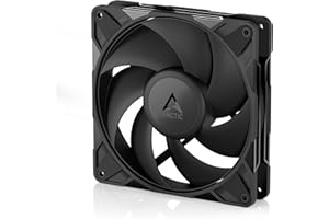ARCTIC P14 Pro - Powerful Premium Fan, 140 mm PWM Fan, 400-2500 RPM, 0 RPM <5% PWM, Fluid Dynamic Bearing, 4-Pin - Black