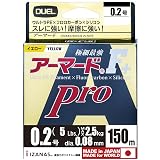 DUEL(デュエル) PEライン 0.2号 アーマード F+ Pro 150M 0.2号 GY ゴールデンイエロー H4079-GY