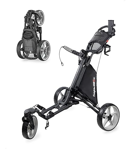 Amazon.co.jp: Caddytek CaddyLite EZ Fold V8 ゴルフプッシュカート