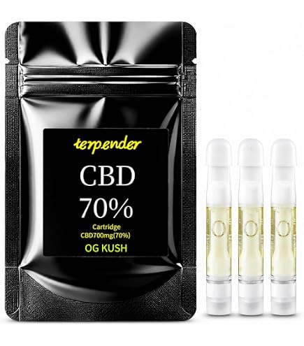 Amazon | terpender CBD 高濃度 リキッド70% カートリッジ CBD700mg