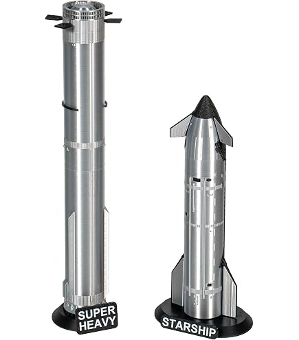 Amazon | SpaceX Starship + Super Heavy 1:200 宇宙船スケールモデル
