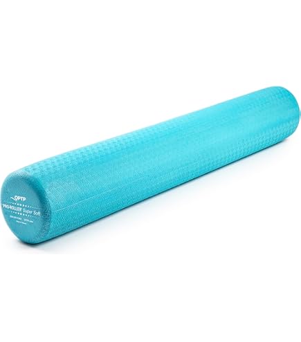 STOTT PILATES マット＆フォームローラー Amazon | STOTT PILATES Soft Density Deluxe Half Foam Roller, Blue
