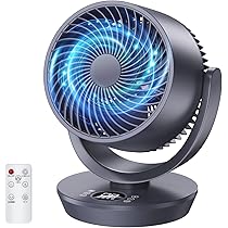 Amazon | サーキュレーター 扇風機 【上下左右自動首振り&AI