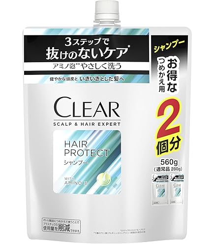 Amazon | クリア(CLEAR) フォーメン トータルケア スカルプ シャンプー