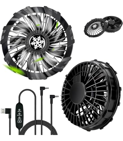 Amazon.co.jp: 空調作業服 作業扇風服 大风量 強力 ファン付き