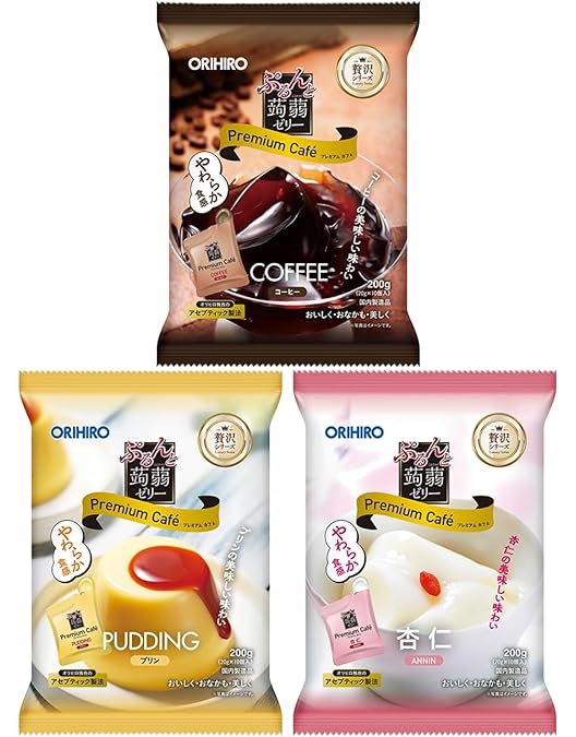 Amazon.co.jp: 【セット売り】ぷるんと蒟蒻ゼリー プレミアムカフェ