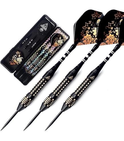 Amazon | WINMAU Michael van Gerwen MvG Ambition Brass Softip Darts