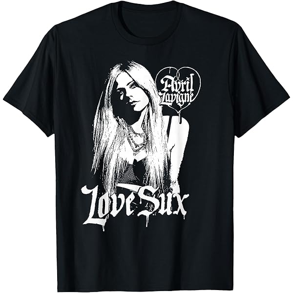 Amazon | 公式 アヴリル・ラヴィーン Let Go Spraypaint Tシャツ | T