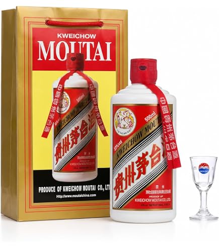 Amazon.co.jp: 貴州茅台酒 きしゅうまおたいしゅ 43度 500ml 正規代理