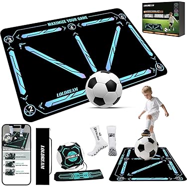 サッカー　トレーニング道具一式【値下交渉可】 楽天市場】自宅練習 サッカーマット 練習用マット フットボール