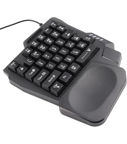 MH-Delta ジョイスティック・ホイール付き41キー片手ゲーミングキーボード loandlu_1320240411013013