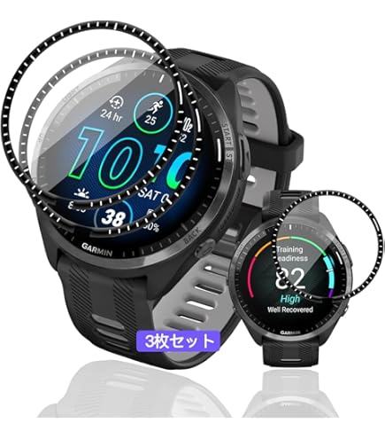 Amazon.co.jp: 【3枚セット】用 Garmin Forerunner 965 フィルム