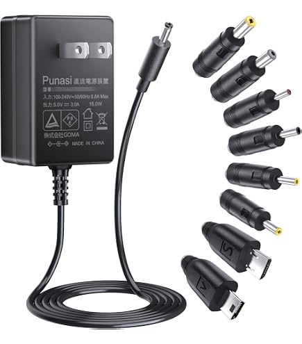 Amazon | StarTech.com AC電源アダプター/5V 3A/外径5.5mm 内径2.1mm