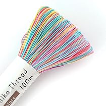 ユリコスリム Amazon.co.jp: オリムパス 刺し子糸 Sashiko Thread 100m 6color