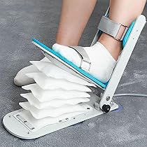 装具　左脚用　成人用　リハビリ　25センチから26センチ 楽天市場】能動型下肢用他動運動訓練装置 下肢用CPM装置