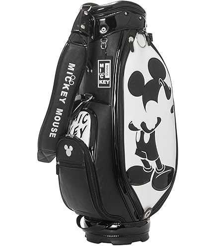 ディズニー Disney ブラックミッキー スタンドキャディバッグ 未使用品 Amazon | ディズニー (Disney) BLACK MICKY ゴルフスタンド