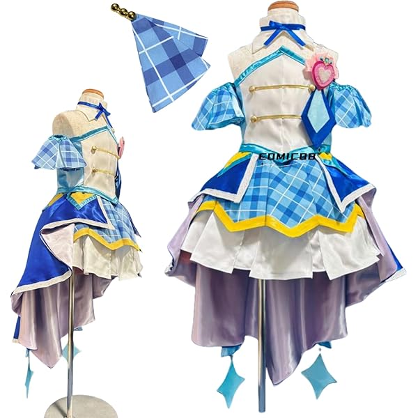 Amazon.co.jp: 蒼風なな／キュアウインクコスプレ衣装