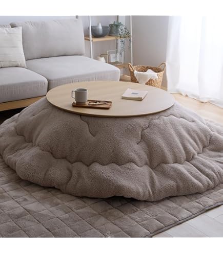 Amazon｜こたつ掛け布団 こたつ布団 円形 205cm モロッカン柄 北欧 省