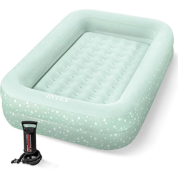 Extra Long Portable Toddler Bed - Eye Lashes, White Cambodia