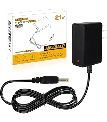 Amazon.co.jp: 空調作業服 21V 充電器 BURTLE バートル エアクラフト
