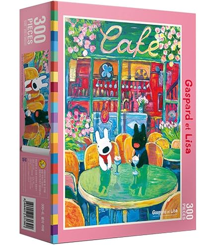 Amazon.co.jp: 300ピース ジグソーパズル リサとガスパール 虹