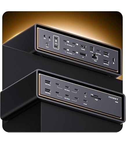 Amazon | iVANKY 23-in1 FusionDock Max 2 120Gbps Thunderbolt 5用