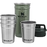 スタンレー ステンレス鋼 ショットグラス(58ml)×4個セット (グリーン)