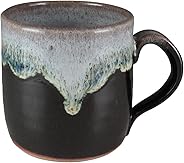 熊本千治(Chiharu Kumamoto) 朝鮮唐津マグカップ 唐津焼 陶器(直径約11.5cm 口径約8.2cm 高さ約8.5cm)