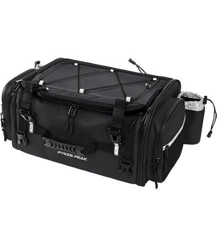 Amazon | KEMIMOTO シートバッグ 35-45L 拡張可能 ツーリングバッグ 大 Amazon | KEMIMOTO シートバッグ 35-45L 拡張可能 ツーリングバッグ 大