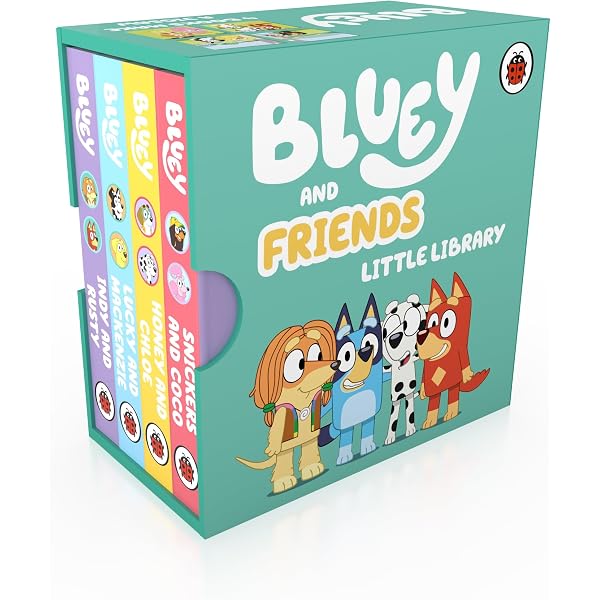 Amazon | Bluey: Little Library | Bluey | Dogs
